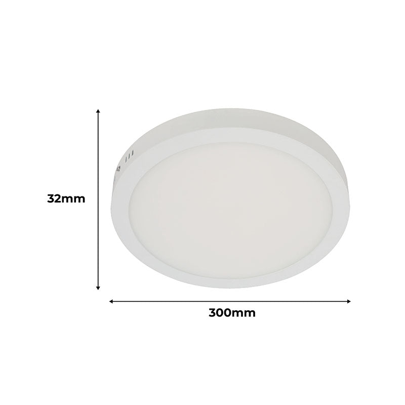 Modern white LED surface-mount light 05429