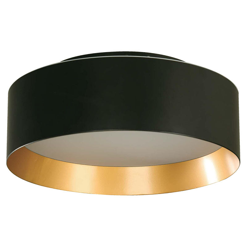 Lámpara plafón moderna negro LED integrado 24258