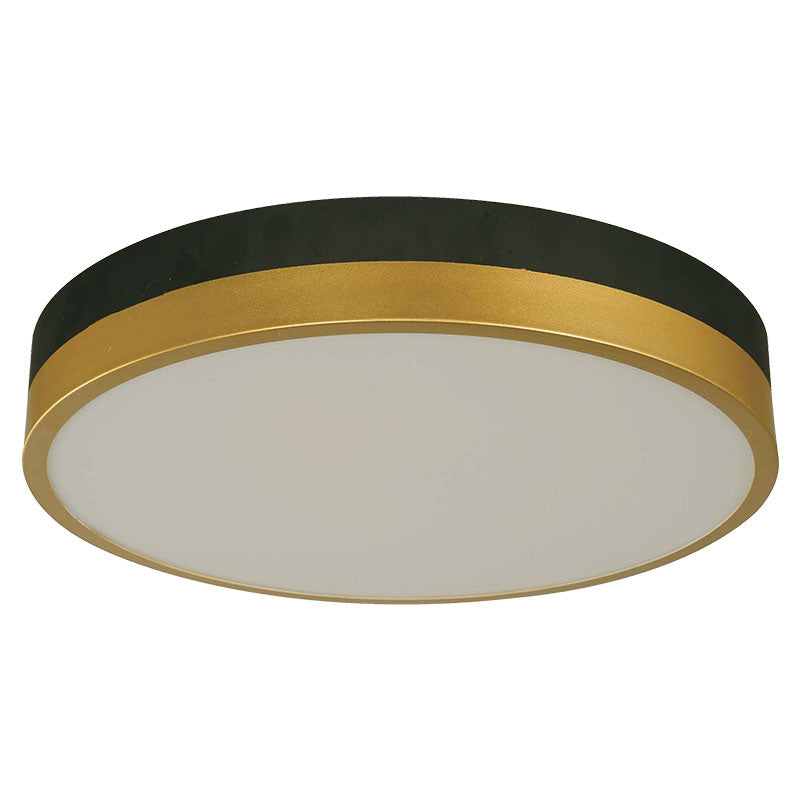 Lámpara plafón moderna negro LED integrado 24269