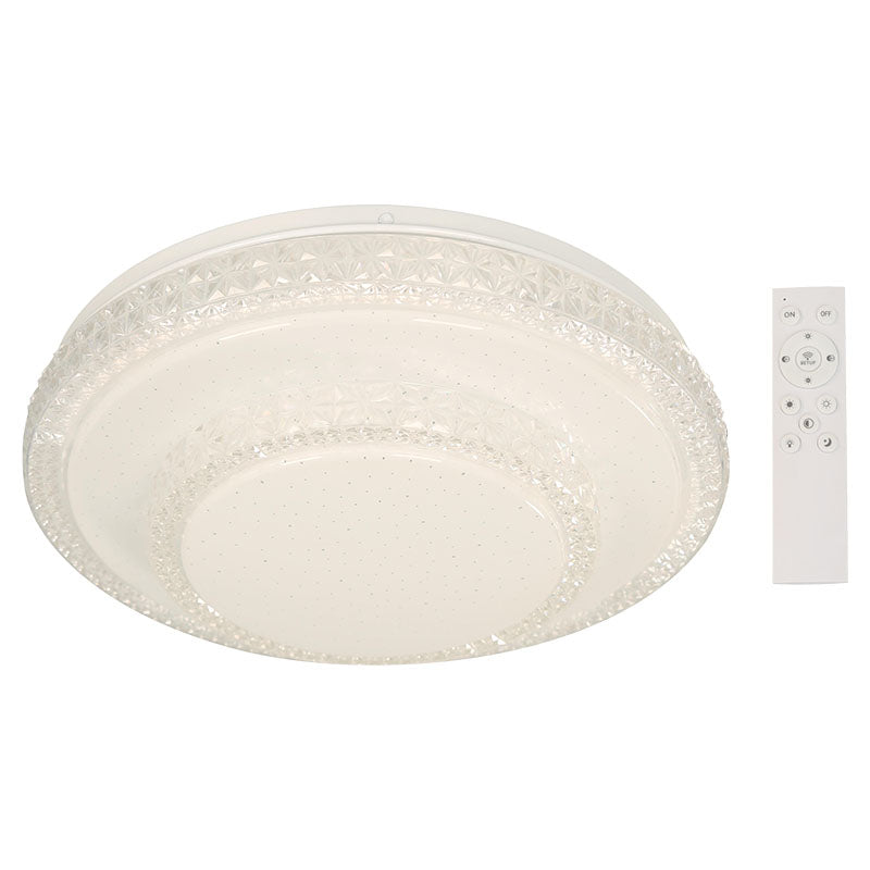 Lámpara plafón moderna blanco LED integrado 33447