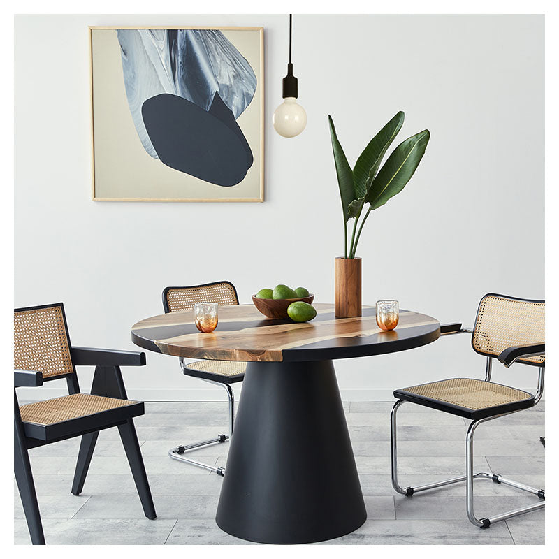 Black pendant light 1 light E27 60 W (Bulb sold separately)