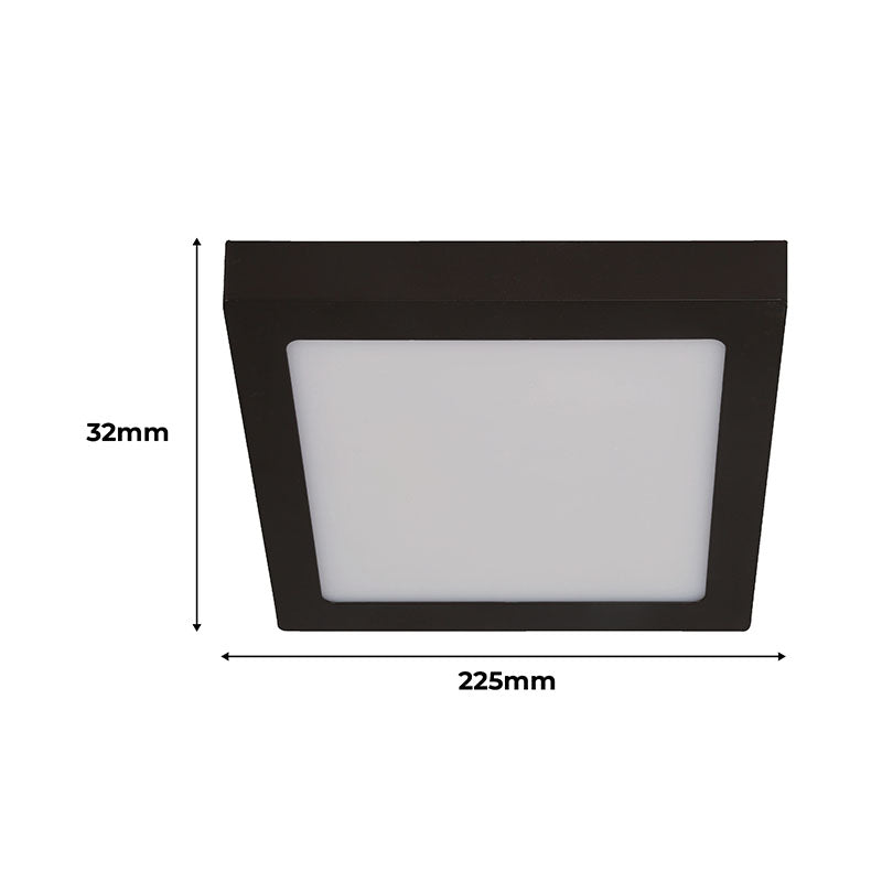 Modern surface-mounted chocolate LED lamp 05308