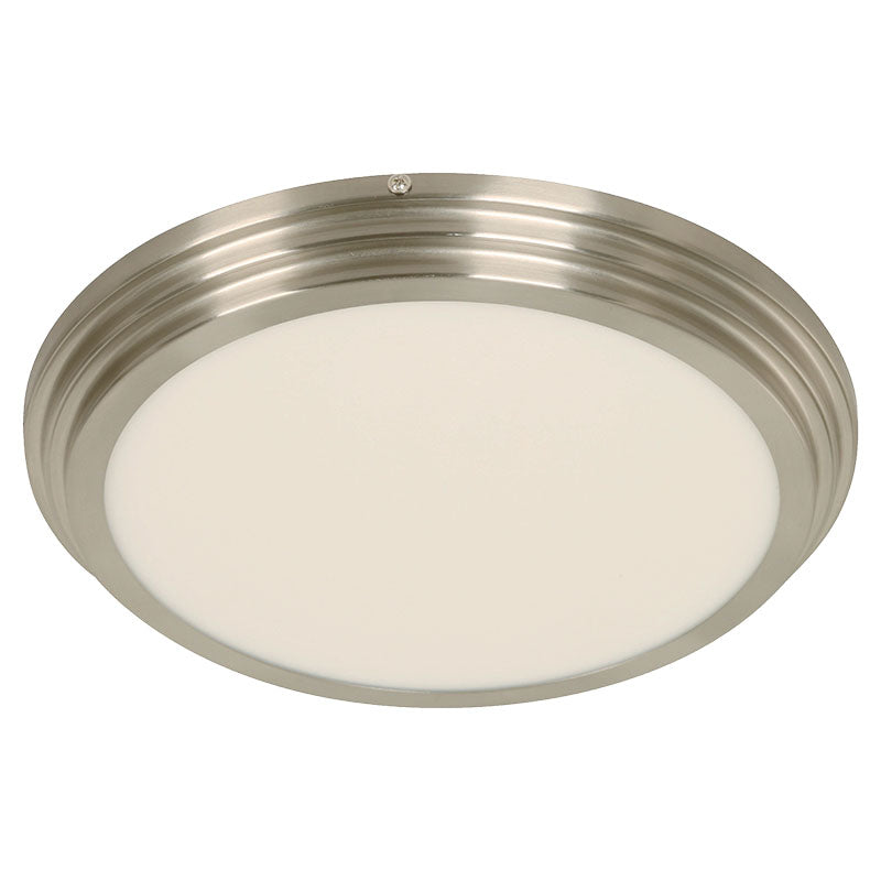 Lámpara moderna níquel satinado led 21234