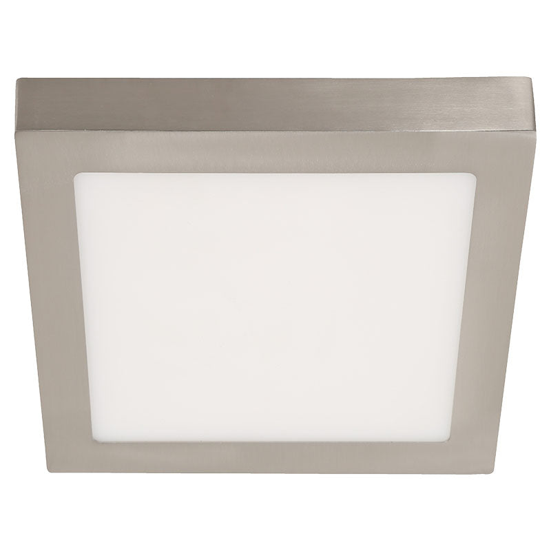 Lámpara sobreponer moderna níquel satinado led 05308