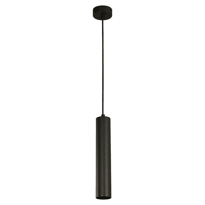 Lámpara colgante negra 1 luz GU10