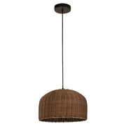 Chocolate 1-light E27 pendant lamp