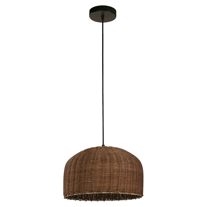 Chocolate 1-light E27 pendant lamp