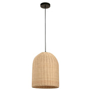 Cream pendant light 1 light E27