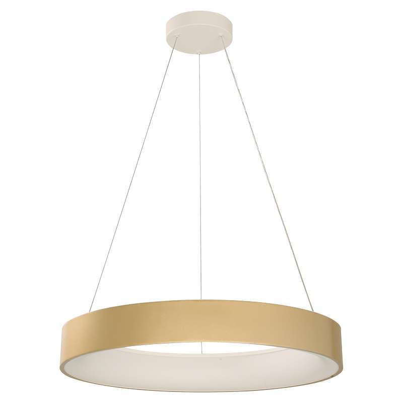Lámpara colgante moderna dorado 1 luz 33619-0