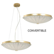 Modern Gold 1-Light Pendant Lamp 33626-0