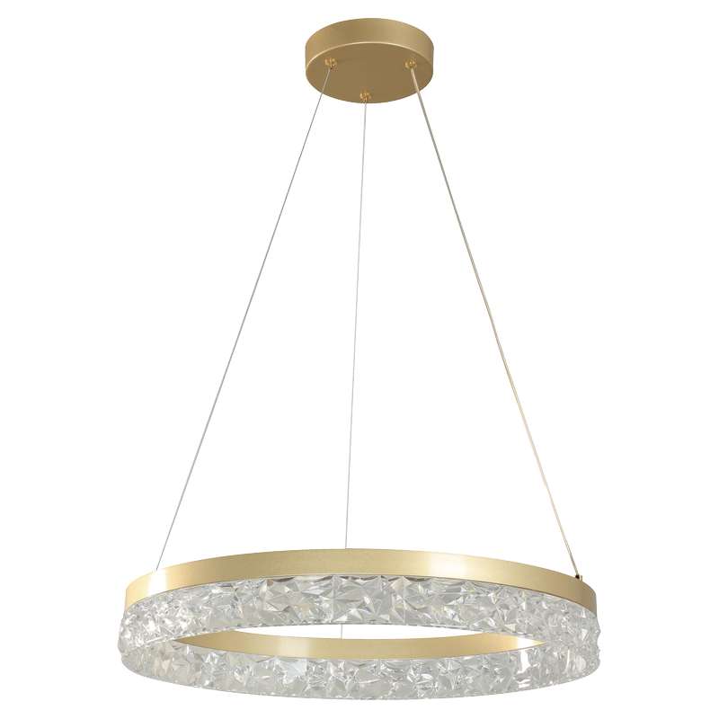 Lámpara colgante moderna dorado 1 luz 33628-0