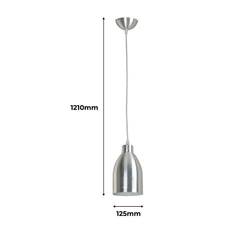 Lámpara colgante 1 luz rosca E27 5882-4