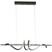 Modern Black Pendant Light 1 LED Bulb 24154