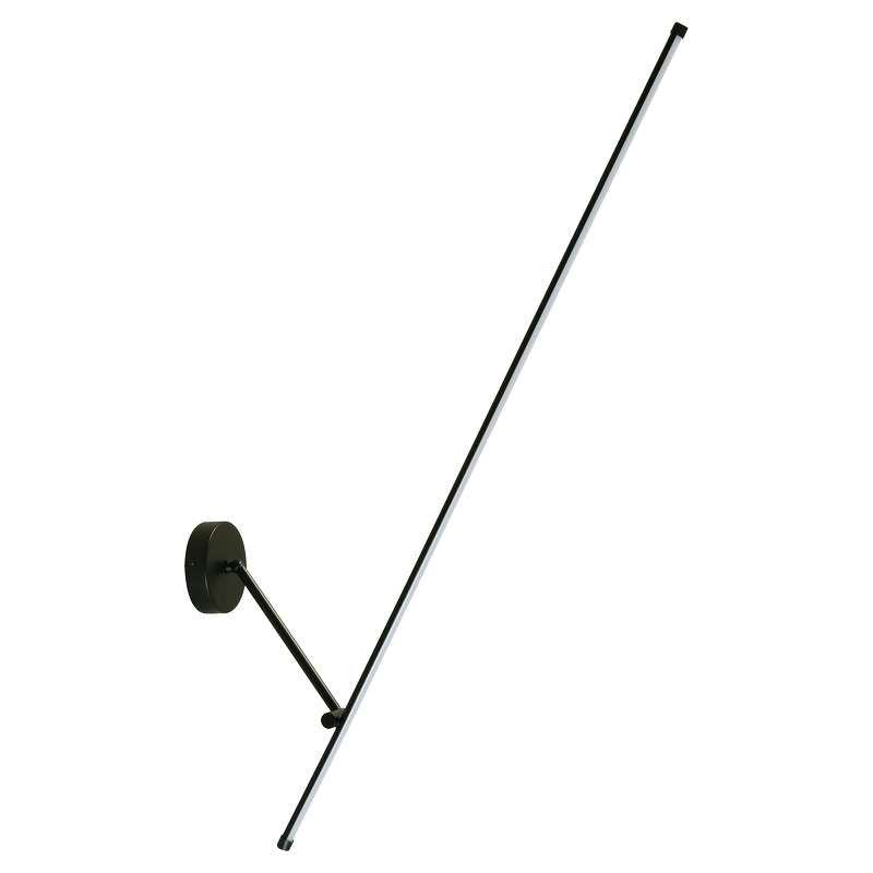 Lámpara techo moderna negro 1 luz 33614-2