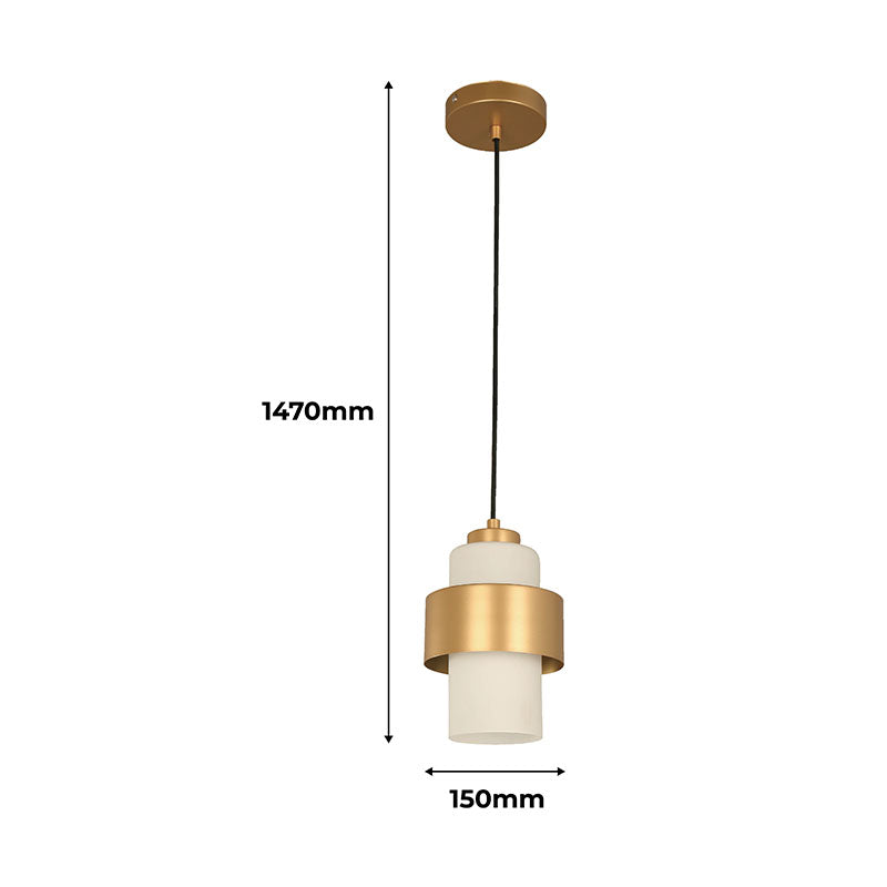 Golden Pendant Lamp 1 light E27