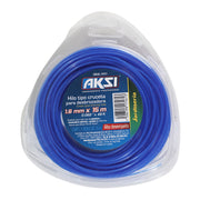Nylon strimmer line, star shape, 1.6 mm x 15 m