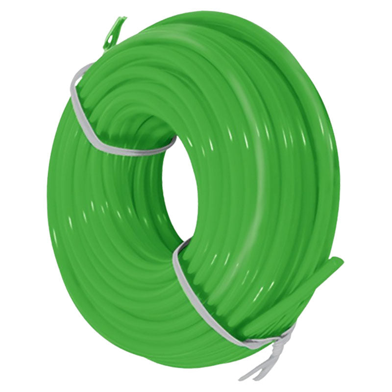 Hilo nylon para desbrozadora tipo cruceta  2 mm x 15 m