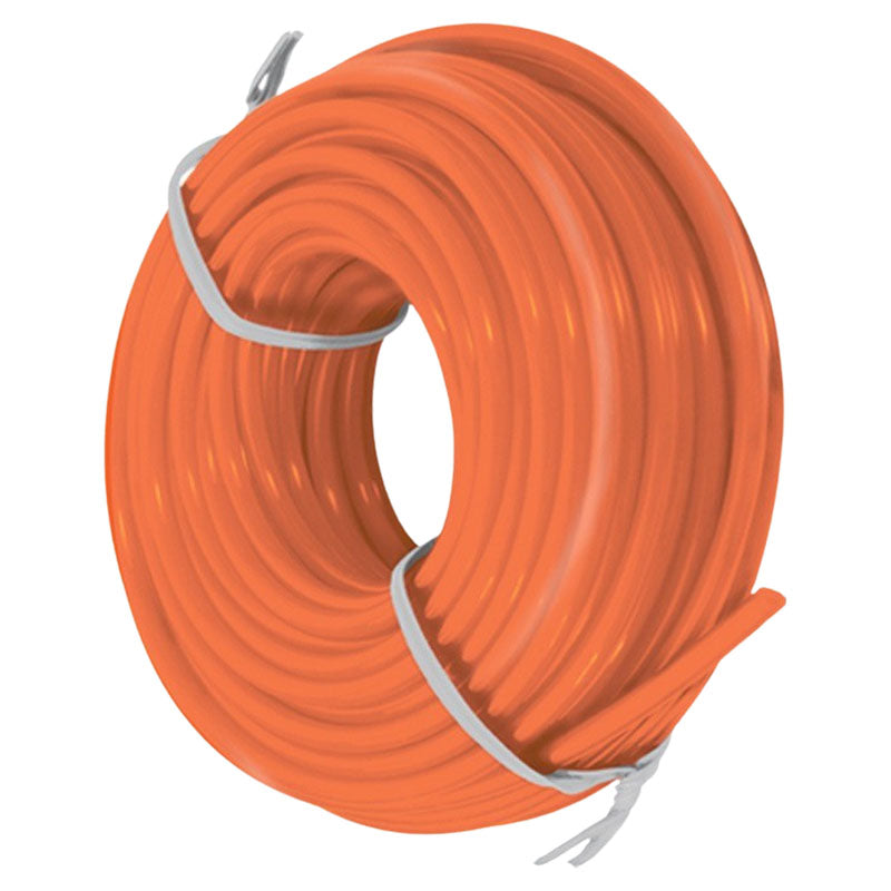Hilo nylon para desbrozadora tipo cruceta 2,4 mm x 12 m