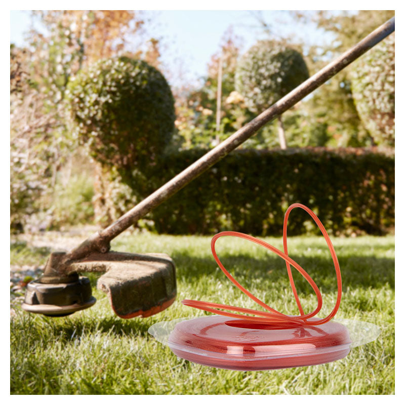 Hilo nylon para desbrozadora tipo cruceta 2,7 mm x 12 m