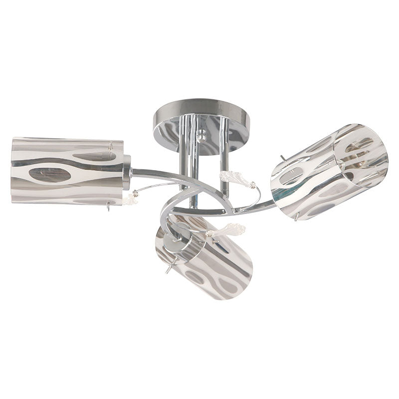 Lámpara de techo manchas 3 luces rosca E27