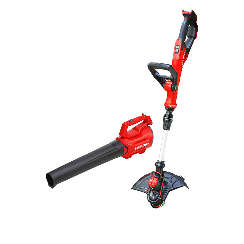 Desbrosadora + soplador de hojas Craftsman 20 V 13" 4 A