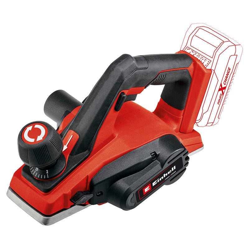 Cepillo 3 1/4" inalámbrico 18 V Einhell