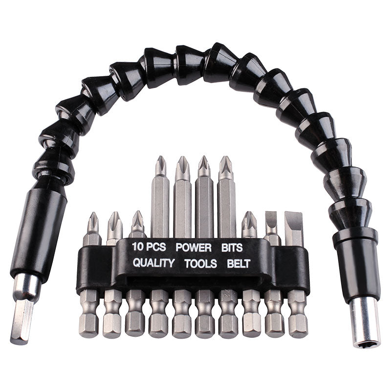 Flexible Shaft Bit Set, 11 pieces, KWB