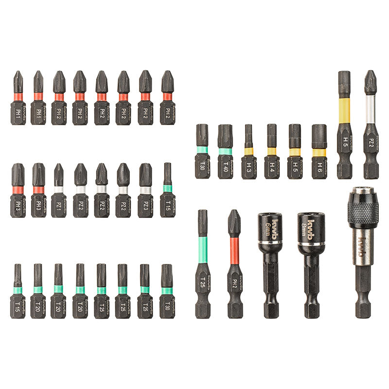KWB 37-piece Impact Bit Set