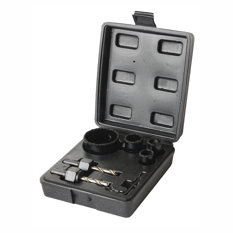 Carbide Ceramic Hole Saw Set 6 pieces