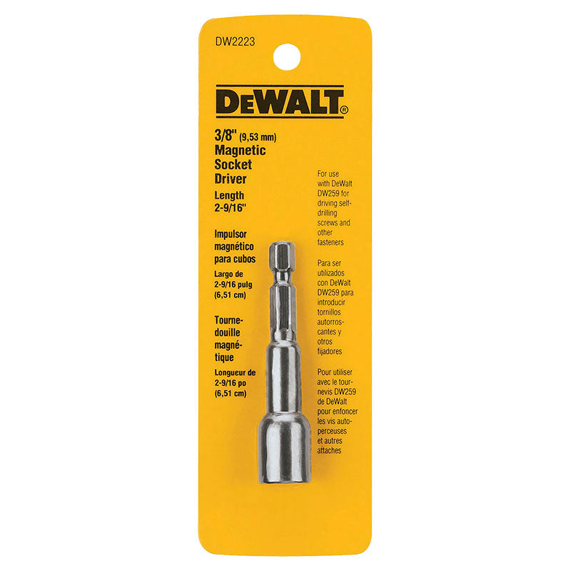 Magnetic bit holder 3/8" x 2 9/16" DeWalt