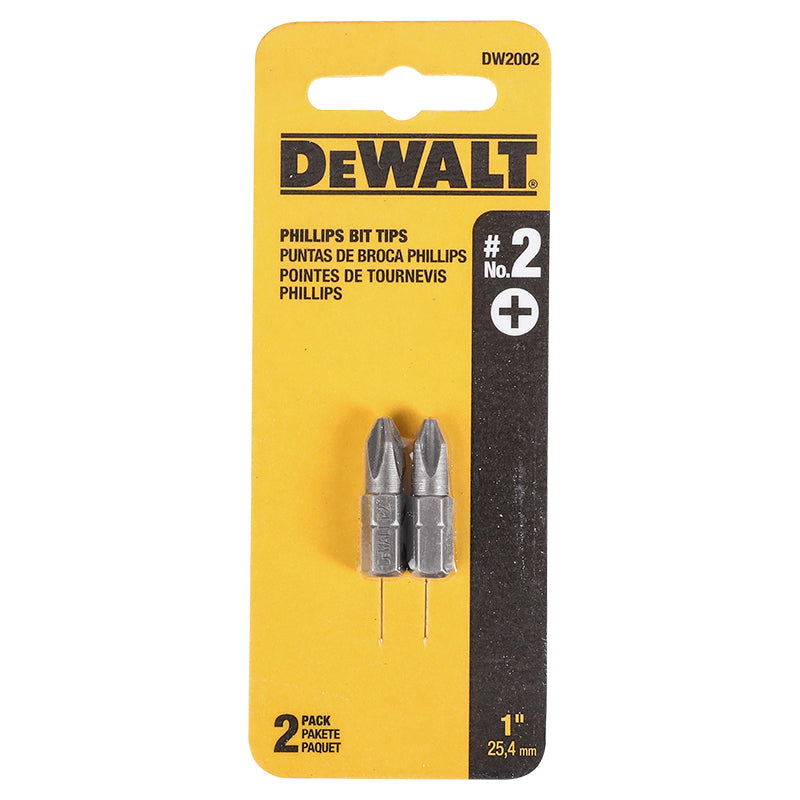 Punta phillips #2 largo 1" Dewalt