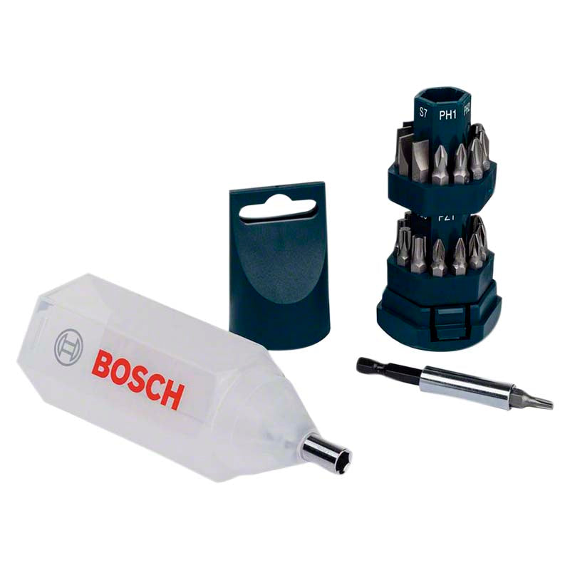 Set de 25 puntas para atornillador Bosch