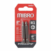 Phillips Bits #1 2" 2 pc.