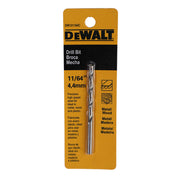 Broca HSS para metal y madera de acero rápido 4,4 mm 11/64" DeWalt