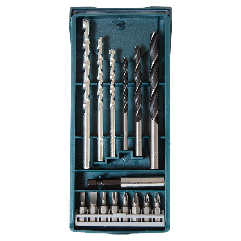 X-line 15-piece drill bit and screwdriver bit set