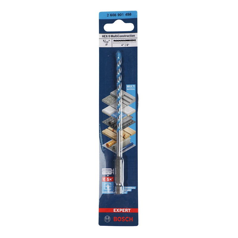 Broca multiconstrucción 5/32" x 4" Bosch