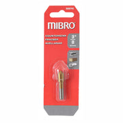 Broca avellanador 3/8" recubierta con nitruro de titanio