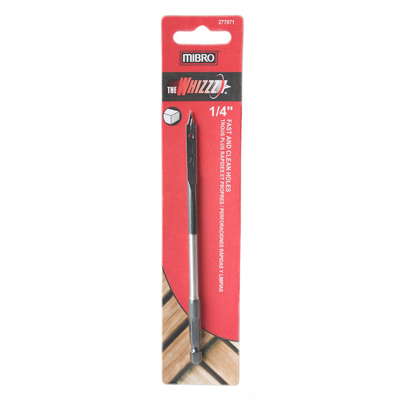 Paddle drill bit for wood 1/4"
