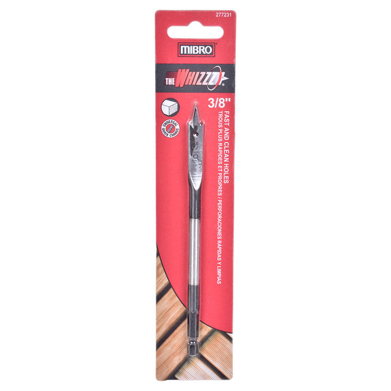 Broca paleta para madera 3/8"