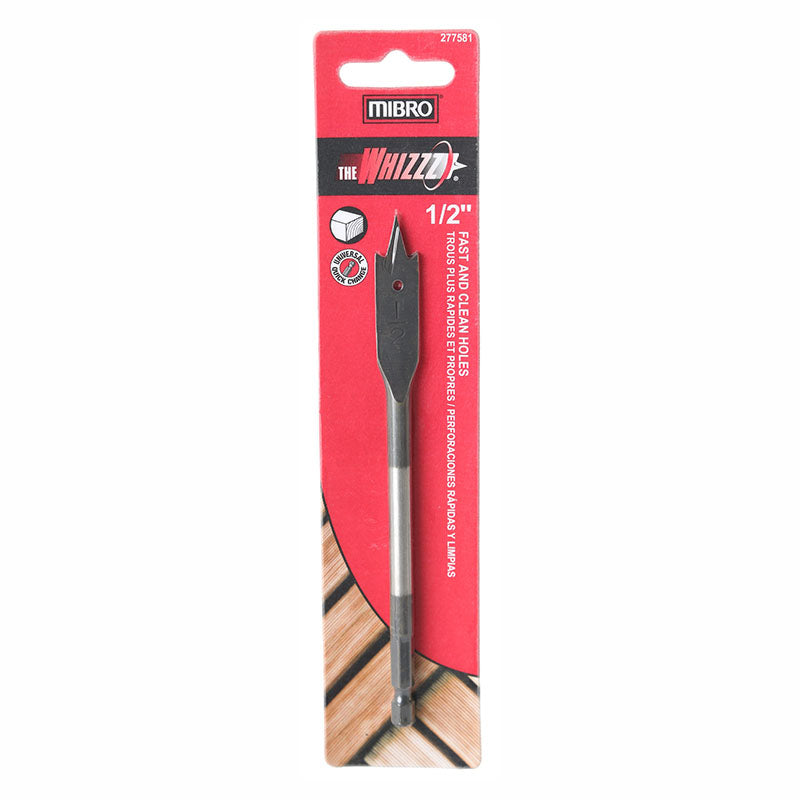 Broca paleta para madera 1/2"