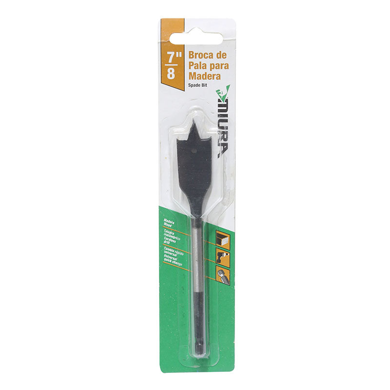 Wood spade drill bit 7/8"