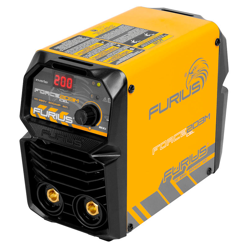 Máquina de soldar inversor MMA TIG raspado 10-100 A 10-200 A 110-220 V Furius