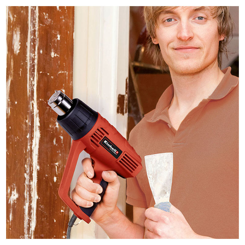 Pistola de calor 1.500 W 2 temperaturas 350-550 c Einhell