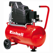 Compressor 24 liters horizontal 2 hp 116 psi 110 V Einhell