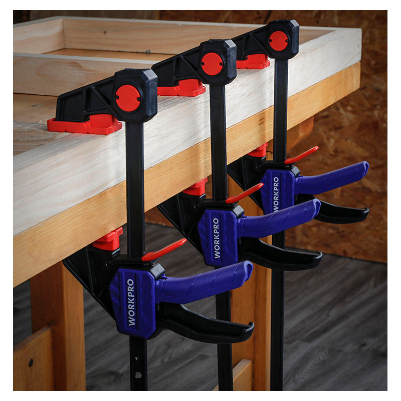 Prensa barra 18" uso pesado WorkPro
