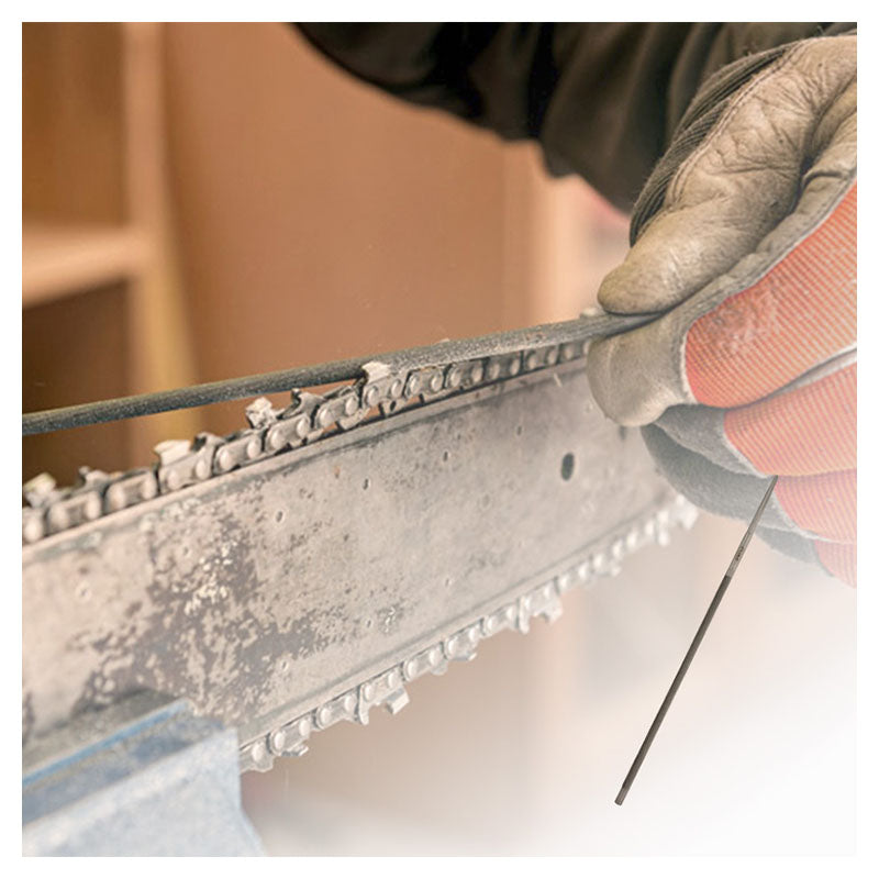 Lima redonda transversal 8" Aksi