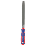 Flat metal file 8" bi-material handle Workpro