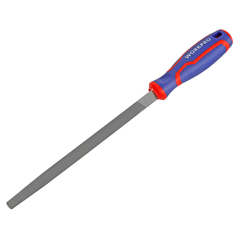 Lima metal triangular 8" mango bimaterial Workpro