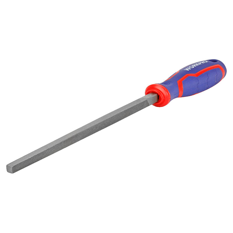 Workpro 8" square metal file with bi-material handle