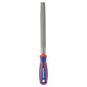 Half-round wood file 8" bi-material handle Workpro